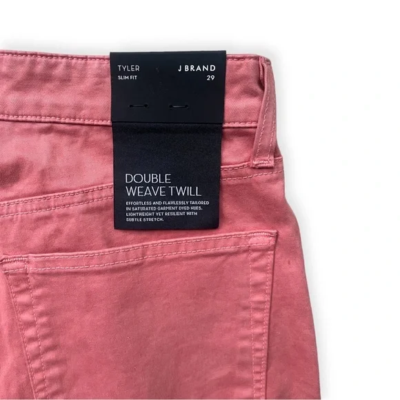 NWT J Brand Tyler Mens Denim Slim Fit Jeans in “Duhsty Sahlmon,” sz 29”